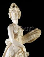 Alabástrom Demete szobor, m: 26 cm