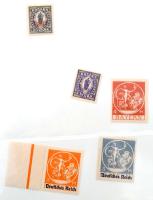 Deutsches Reich 1880-1923 240 db bélyeg rengeteg színváltozattal közte nagyon sok bevizsgált, szigná...