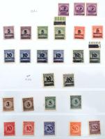 Deutsches Reich 1880-1923 240 db bélyeg rengeteg színváltozattal közte nagyon sok bevizsgált, szigná...