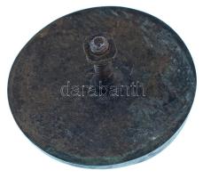 1915. "Szent György érem MCMXV " bronz érem, hátoldalon csavaros felfogatóval (~70mm) Szig...