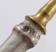 Ezüst (Ag) nyelű 6 személyes süteményes szett, díszdobozban