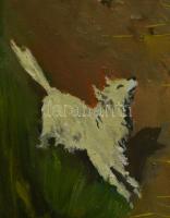 Jelzés nélkül, Deák Ébner Lajos után: Hazatérő aratók. Olaj, vászon. Dekoratív fakeretben. 92×130 cm...