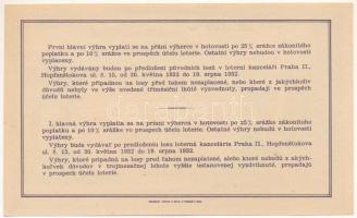 Csehszlovákia 1930. "Csehszlovák Énekesközösség Smetana Házának építéséért és karbantartásáért ...