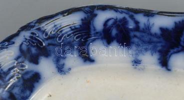 cca 1880 Villeroy &amp; Boch "Althea" pecsenyés tál, jelzett, kis kopottsággal, jó áll...