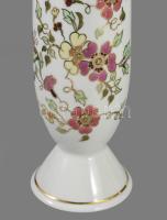 Zsolnay pillangó mintás váza. Kézzel festett, jelzett, hibátlan 27 cm