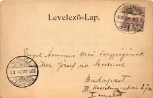 1900 Nagykanizsa, Fő tér. Ifj. Wajdits József kiadása (EK)