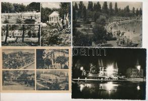 20 db MODERN magyar strandok, fürdők képeslap / 20 modern Hungarian beaches postcards