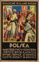1930 Polska, Nabozenstwow Lowickiem / Divine Service at Lowicz, Poland (fa)