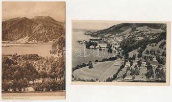 Tegernsee - 6 pre-1945 unused town postcards