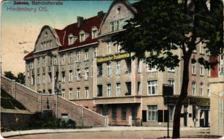 Zabrze (Hindenburg, Oberschlesien); Schlesischer Bankverein, Konditorei / bank, confectionery (tear)