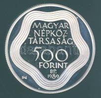 1989. 500Ft Ag "Nyári olimpia-Barcelona" T:PP Tanúsítvánnyal!