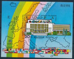 1983 Európai Biztonsági és Együttműködési Értekezlet VII. - Madrid vágott blokk (4.000)