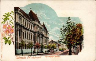 Miskolc, Igazságügyi palota. Stamberger B. kiadása. Art Nouveau, floral (EK)