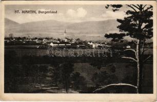 1928 Sopronszentmárton, Markt Sankt Martin; látkép / view (Rb)