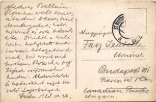 1928 Sopronszentmárton, Markt Sankt Martin; látkép / view (Rb)