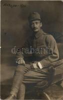 1917 Osztrák-magyar katona / WWI Austro-Hungarian K.u.k. soldier. photo (EK)