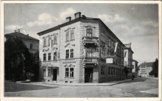 Salzburg, Gasthof zur Goldenen Rose / guest house, with advertisement on the backside (non PC) (EM)