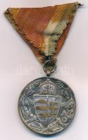 1929. "Magyar Háborús Emlékérem kardokkal, sisakkal" ezüstözött bronz kitüntetés "BRO...