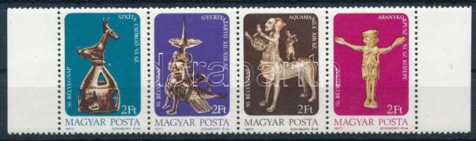 1977 Bélyegnap ívszéli csík az első bélyegen poloskával