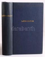 Burián János (szerk.): Latin-magyar szótár a középiskolák számára. Bp., [1937], Franklin-Társulat, V...