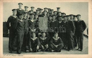 S.M.S. Szent István`s crew military
