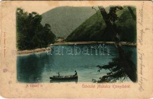 Miskolc, Hámori tó. Lövy József fia kiadása (EM)