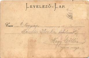 Miskolc, Hámori tó. Lövy József fia kiadása (EM)