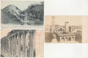7 db RÉGI (1905 előtti) külföldi város képeslap vegyes minőségben / 7 pre-1905 foreign town postcard...