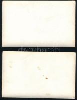 2 db MODERN (1950-es évek fotólap: üzlet belső / 2 modern (1950s) photo postcards: shop interiors