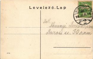 1910 Miskolc, látkép, zsinagóga (fl)