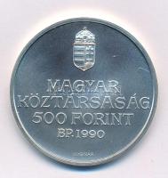 1990. 500Ft Ag "Kölcsey Ferenc születésének 200. évfordulója" kapszulában T:BU Adamo EM116