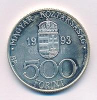 1993. 500Ft Ag "Integráció Az Európai Közösségbe" kapszulában T:BU folt Adamo EM130