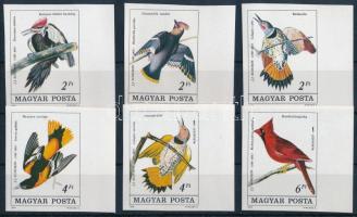 1985 Madarak (XI.) ívszéli vágott sor (7.000)