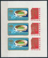 1975 SZOCFILEX I. vágott kisív (9.000) (gumihiba / gum disturbance)