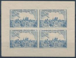 Franciaország 1943 Párizs bélyegkiállítás levélzáró kisív