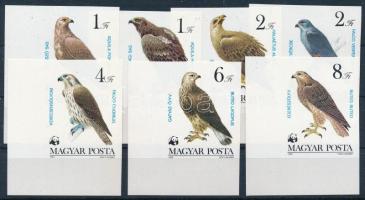 1983 Madarak (X.) - Védett ragadozó madarak ívsarki vágott sor (6.000)