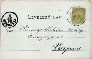 1902 Máriagyűd (Siklós), kegytemplom, látkép. Gregor Fischer kiadása (EM)