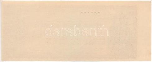 India DN 100R "State Bank of India" "SPECIMEN" utazási csekk T:AU
India ND 100 ...