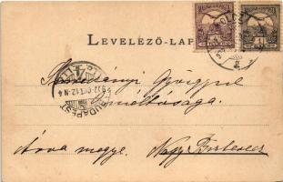1902 Lillafüred (Miskolc), látkép. Ferenczi Károly kiadása (EK)