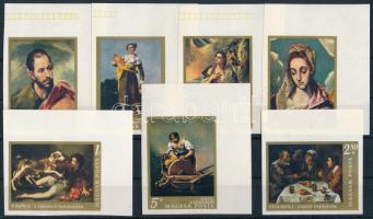 1968 Festmények (IV.) ívszéli vágott sor (4.000)