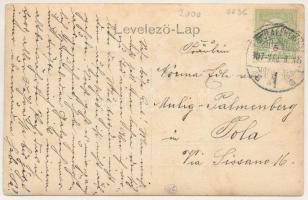 1907 Gyulafehérvár, Karlsburg, Alba Iulia; munkások / workers. photo