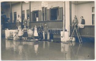 Fogaras, Fagaras; árvíz / flood. G. Szabó photo