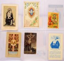 cca 1900-1996 Rendkívül igényes, nagy szentkép-gyűjtemény, kb. 300 db, berakóban, nagyrészt jó állapotban.