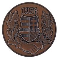 Szabó Géza (1939-) 2010. Az 56-os Szövetség fennállásának 20. évfordulójára kiadott bronz emlékérem ...