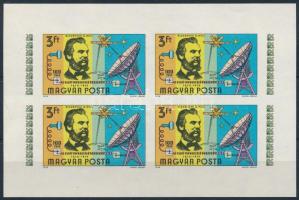 1976 100 éves az első távbeszélő-összeköttetés vágott kisív