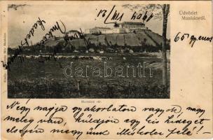 1904 Munkács, Mukacheve, Mukachevo, Mukacevo; vár. Grünstein Mór kiadása / castle (fl)