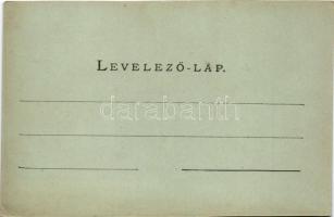 Munkács, Mukacheve, Mukachevo, Mukacevo; Szent Bazil zárda este holdfényben. Bertsik Emil kiadása / ...