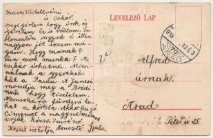 1913 Gurahonc, Honctő, Gurahont; Cementgyár, látkép. Berger és Fia kiadása / cement factory, view (R...