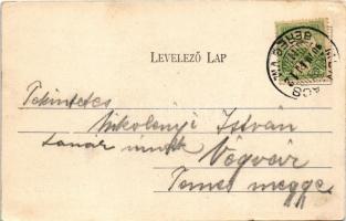 1907 Őrhegyalja, Podhering (Munkács, Mukacheve, Mukacevo); 1848-as honvédek emlékoszlopa, emlékmű. B...