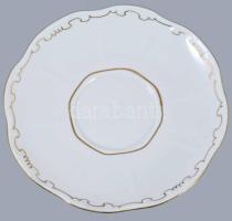 Zsolnay tollazott mintás teás készlet, tejkiöntő és cukortartó nélkül, hibátlan, jelzett